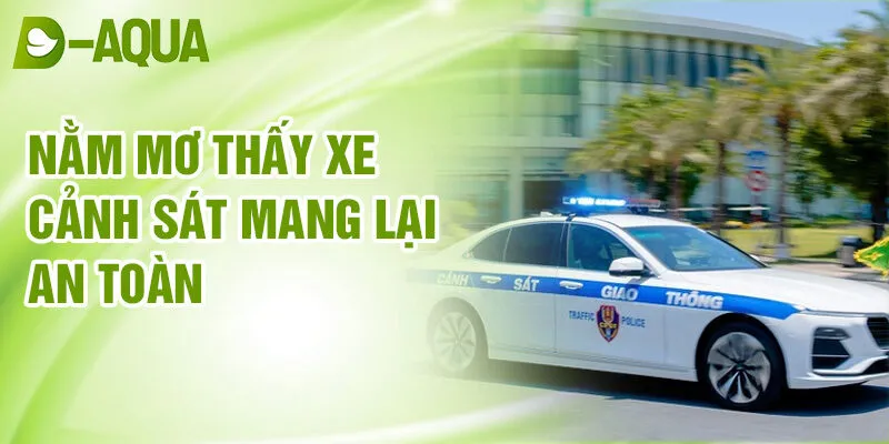 Nằm Mơ Thấy Xe Cảnh Sát: Bật Mí Vận May Bí Ẩn 2 Nằm mơ thấy xe cảnh sát mang lại an toàn